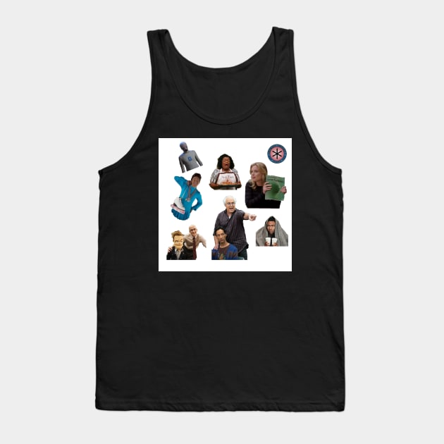 Community sticker pack 2.0 Tank Top by ematzzz